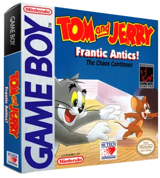 jeu Tom and Jerry - Frantic Antics